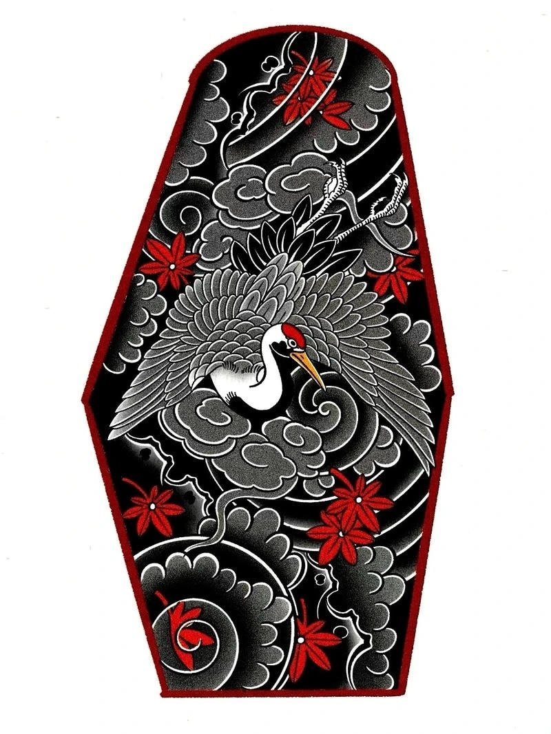 Ảnh hình xăm nhật cổ phù hợp làm hình nền tham khảo