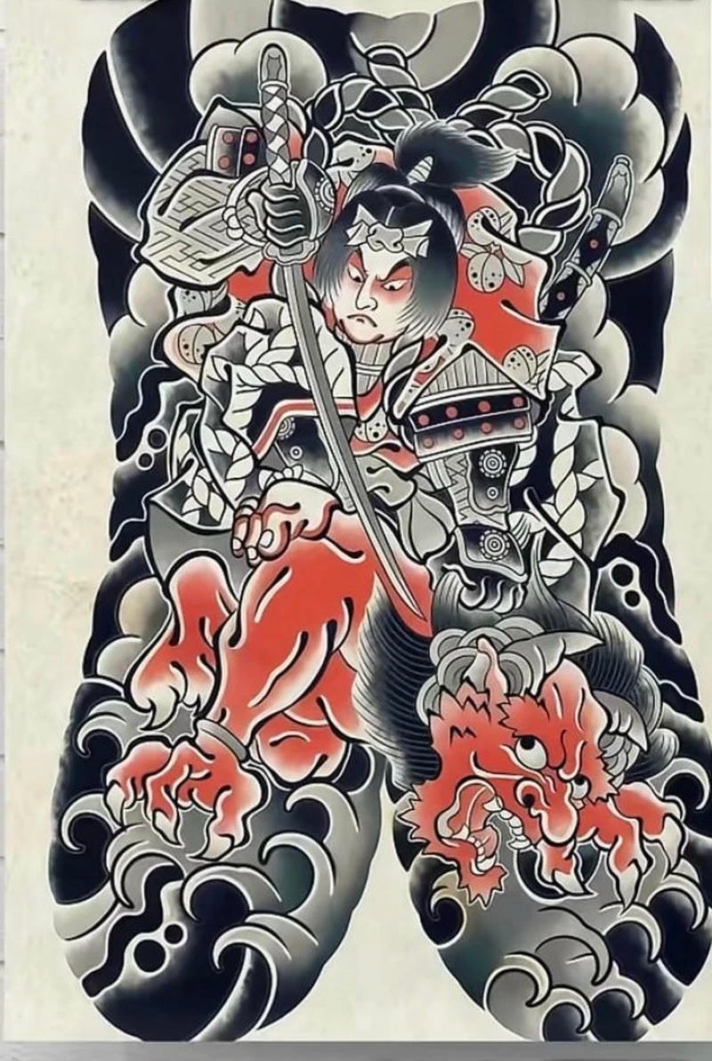 Sưu tập hình xăm mini nhật phù hợp tattoo nhỏ