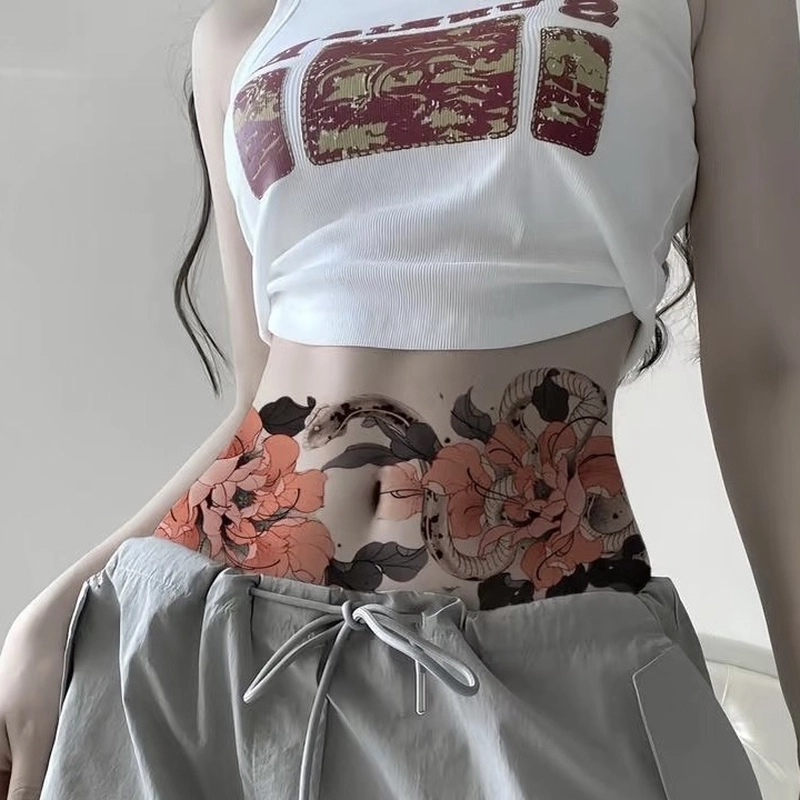 Tattoo bụng nữ phong cách trẻ trung đang thịnh hành