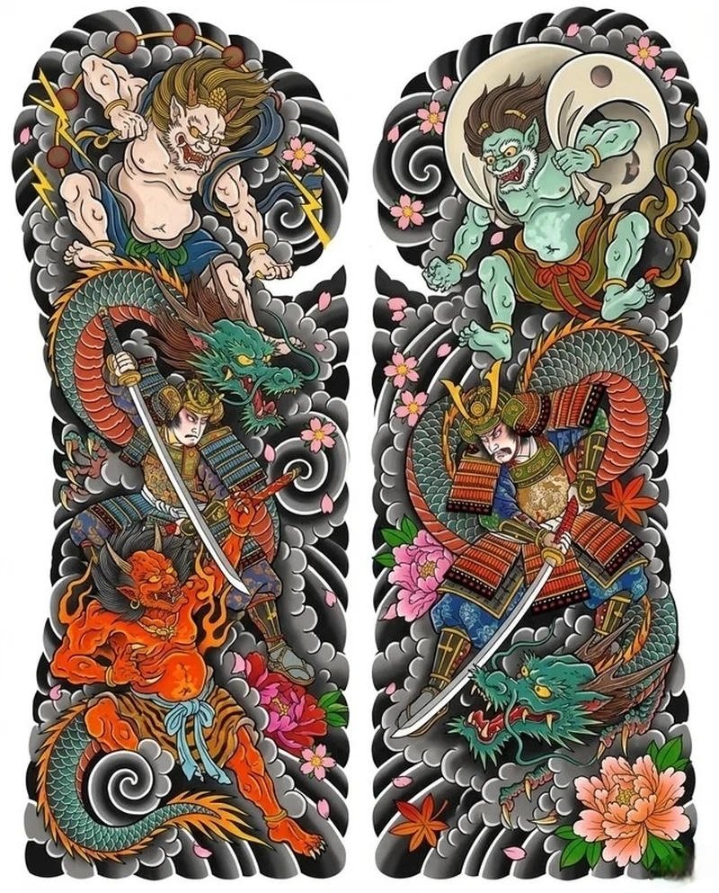 xăm tay trái phải phong cách cưc ngầu mang biểu tượng ý nghĩa