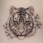 Hình xăm đầu hổ đẹp thumbnail
