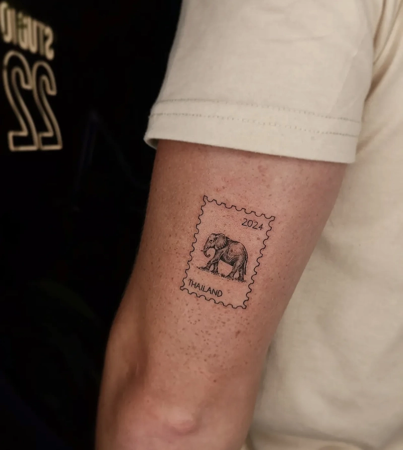 Tattoo voi trong tem giấy đẹp nhất