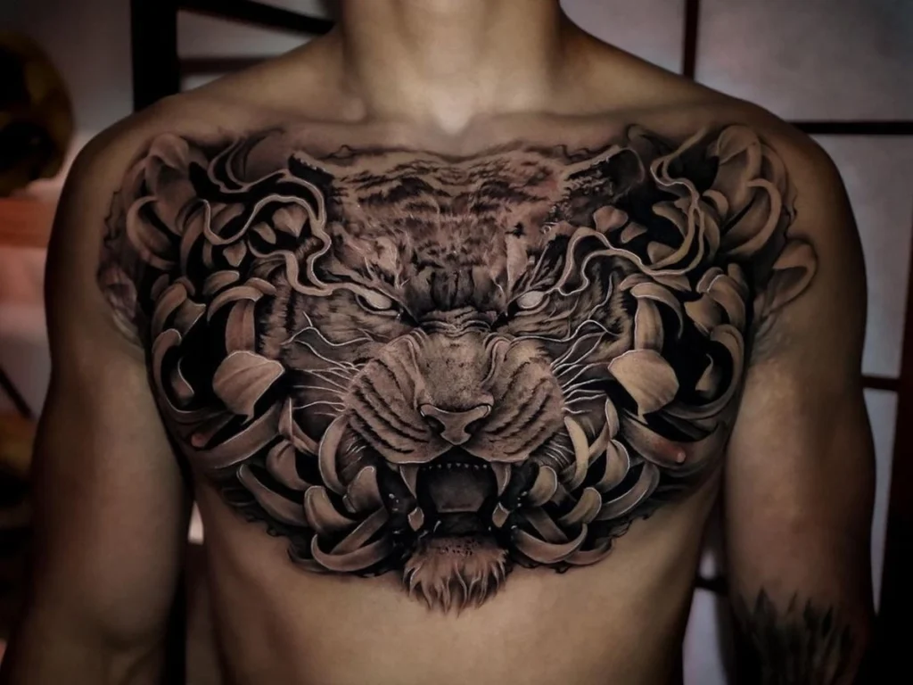 hình xăm hổ trắng thumbnail