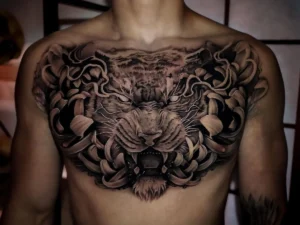 hình xăm hổ trắng thumbnail