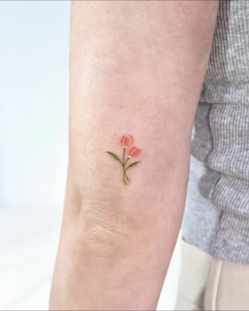 Ảnh hình xăm mini cho nữ với vẻ đẹp trang nhã
