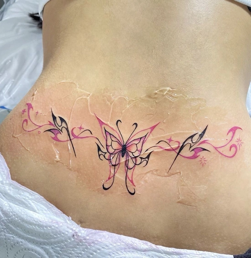 Bức hình tattoo succubus mang vẻ đẹp bí ẩn cá tính