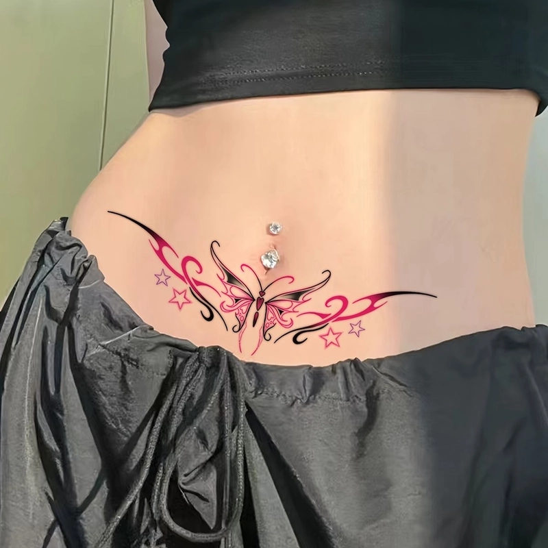 Hình ảnh hình xăm succubus mang phong cách bí ẩn