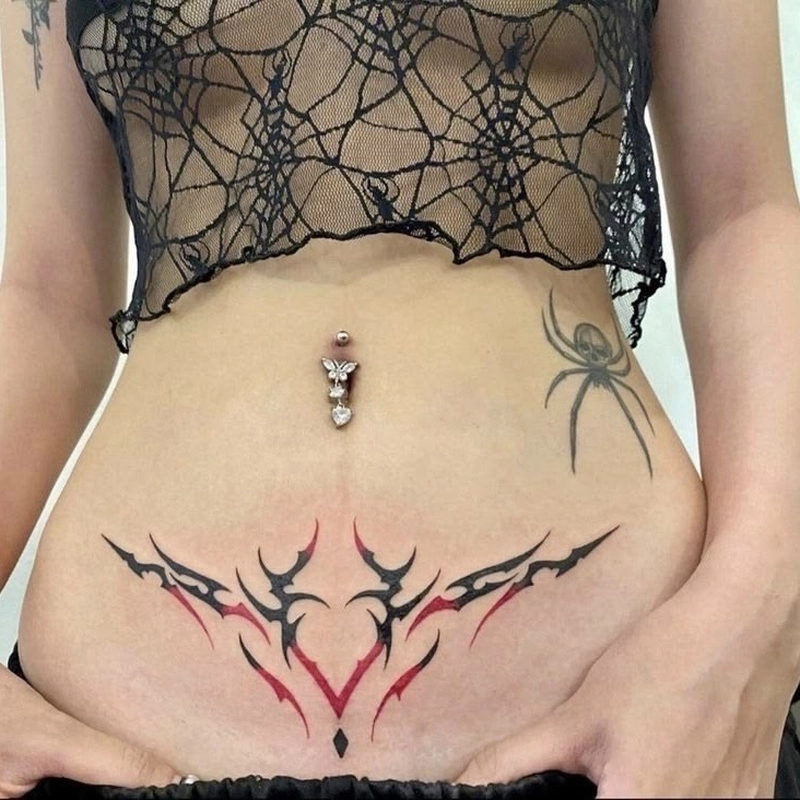 Hình hình xăm succubus cùng tạo hình nữ quỷ quyến rũ