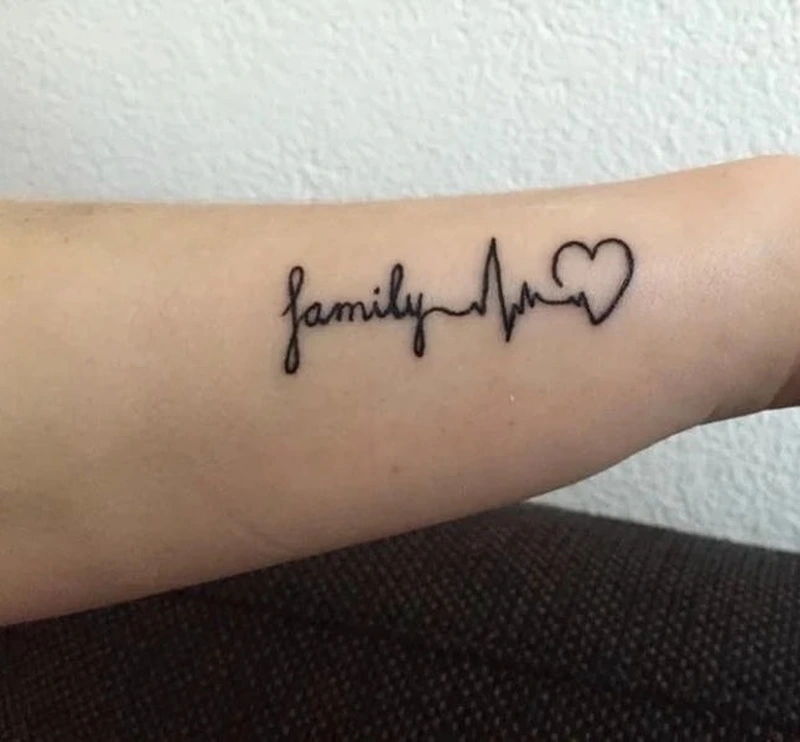 Thiết kế family tattoo phù hợp nam và nữ