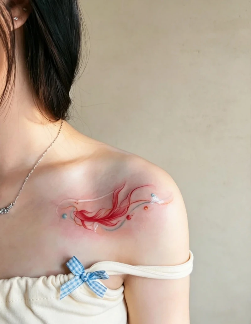 gợi ý mini hình xăm vai nữ đẹp nhất hiện nay