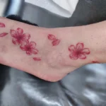 hình xăm cổ chân đẹp nghệ thuật
