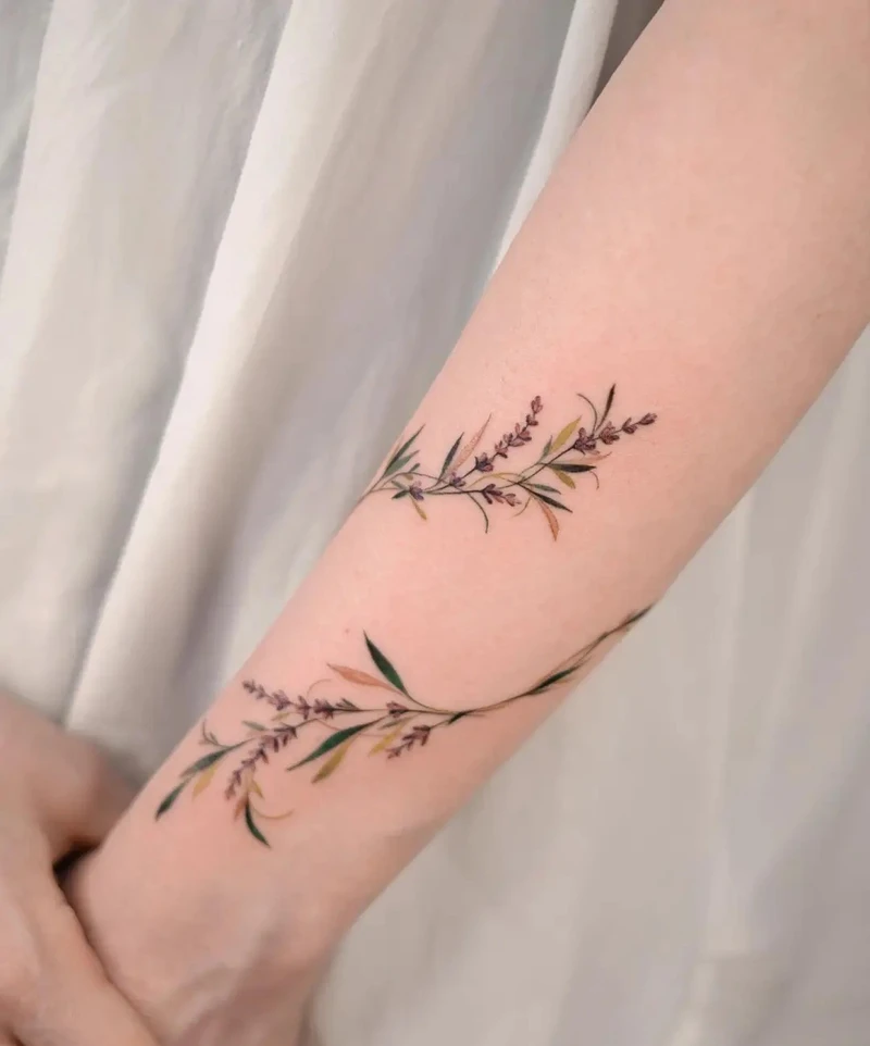 hình xăm cổ tay nữ cá tính dễ thương
