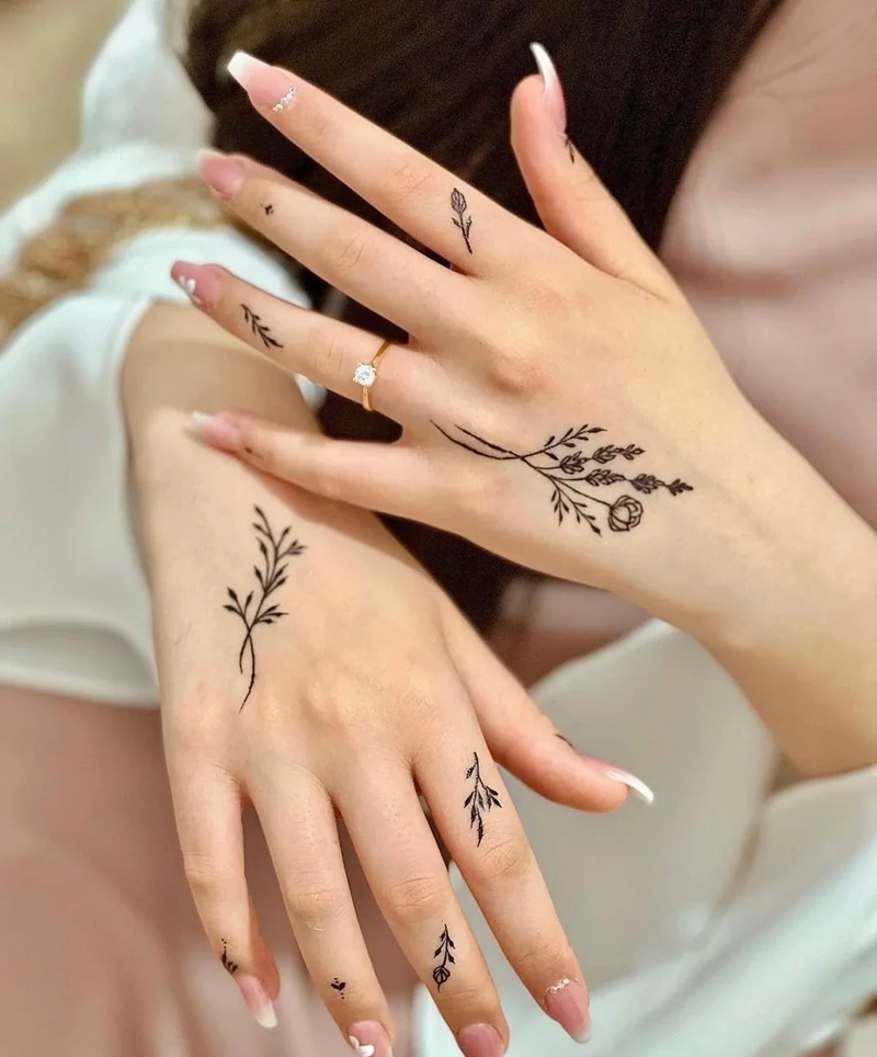 hình xăm đẹp tay cho nữ phong cách trẻ trung