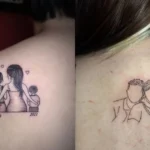 hình xăm gia đình thumbnail