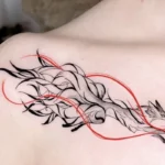 hình xăm hồ ly 9 đuôi cho nữ thumbnail