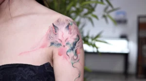hình xăm hồ ly thumbnail