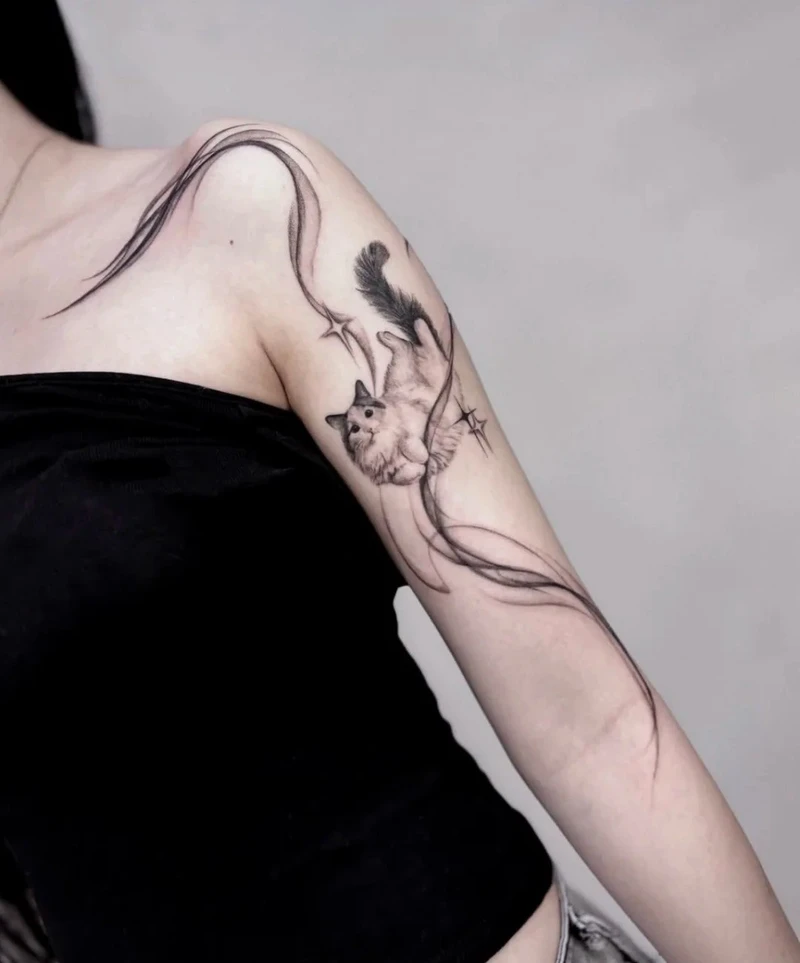 hình xăm quyến rũ cho nữ ở tay
