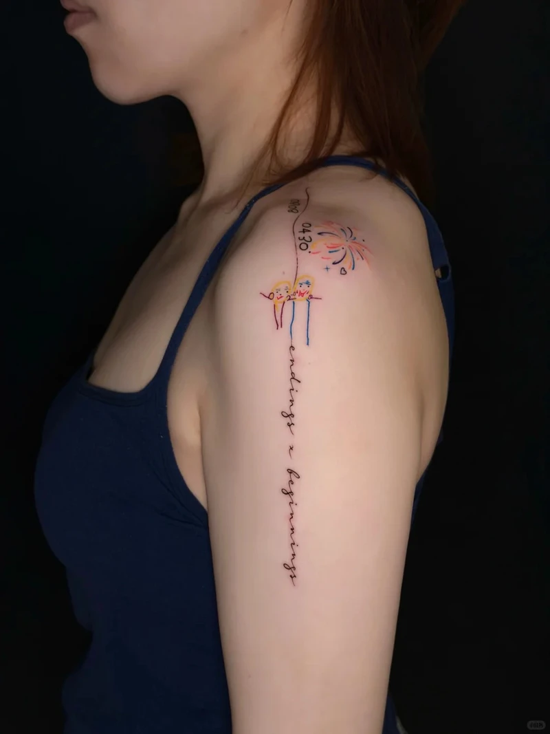 mini hình xăm vai nữ đẹp nhất cho người yêu tattoo