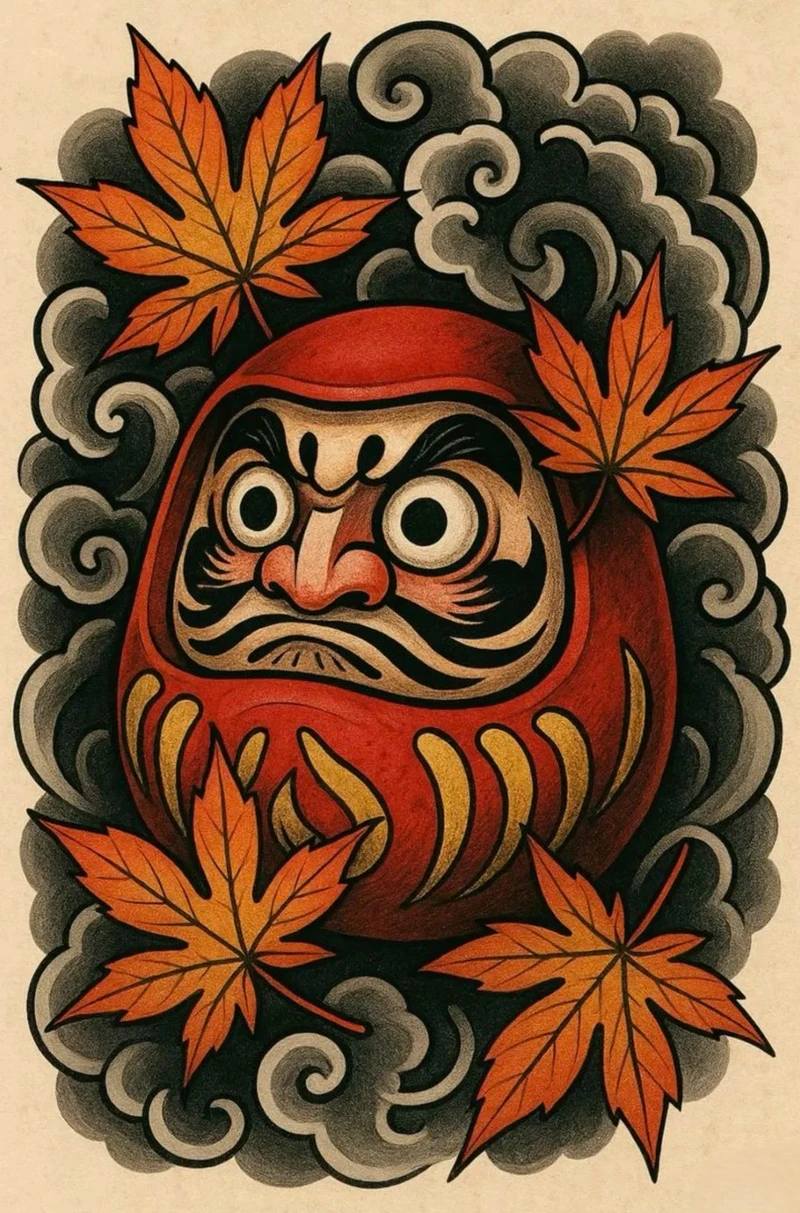 phong cách hình xăm kỳ lân nhật cổ