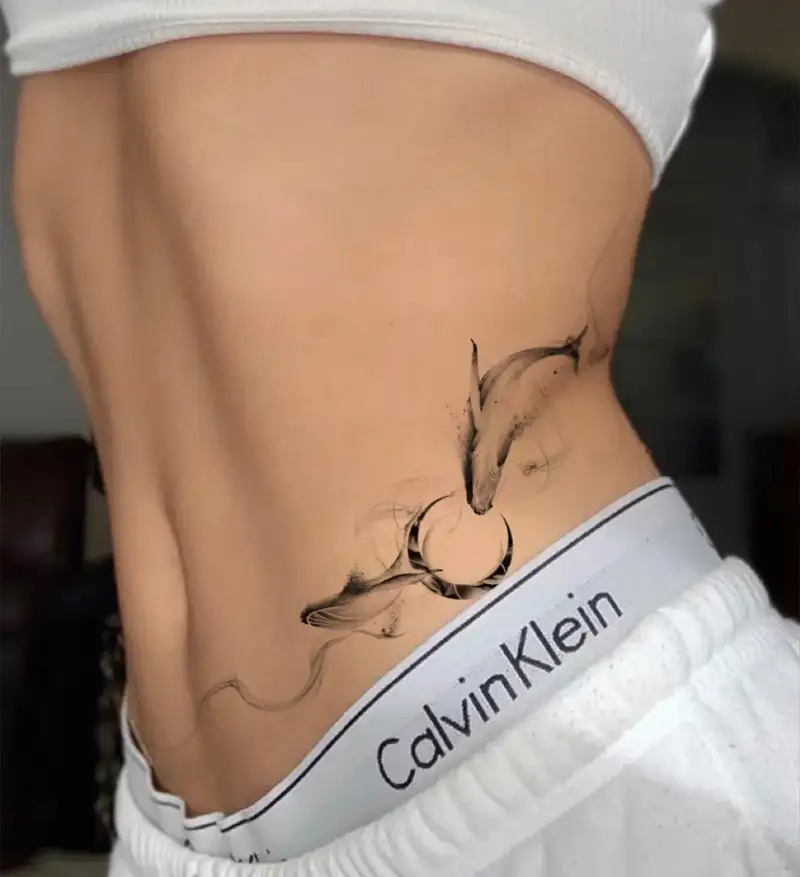 hình xăm vùng kín hiện đại