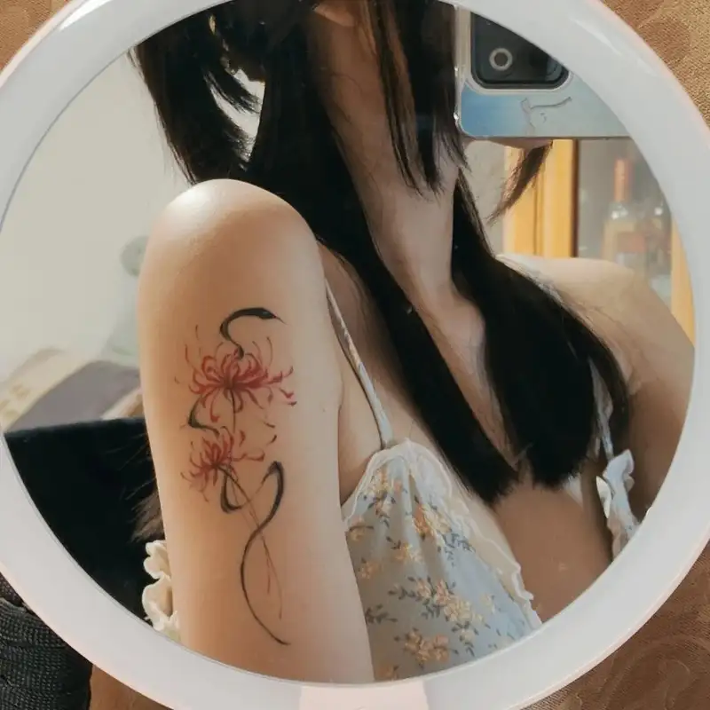 mẫu hình xăm mini rắn đẹp